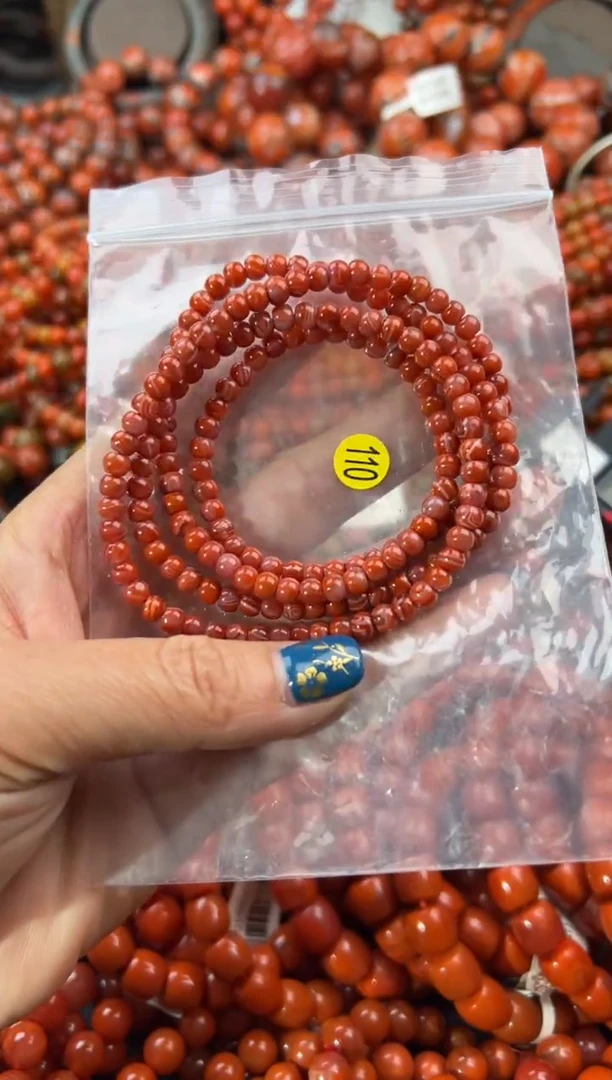 未镶嵌手串南红玛瑙1