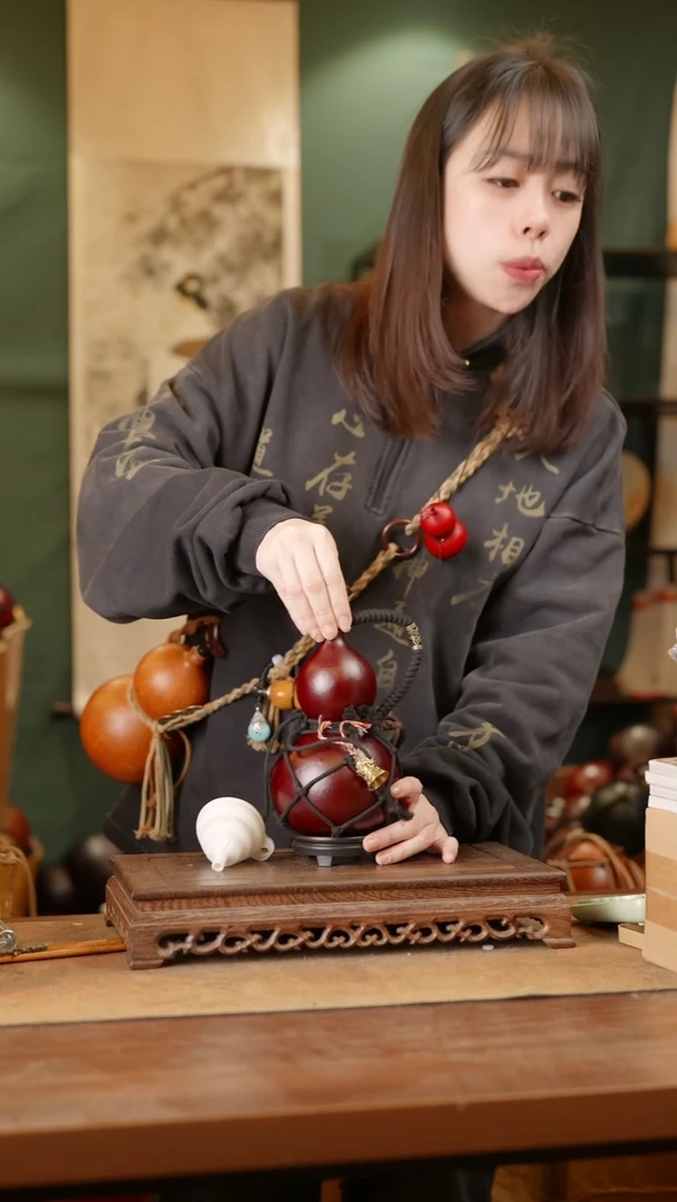 20号精品天然大漆酒葫芦一物一拍~