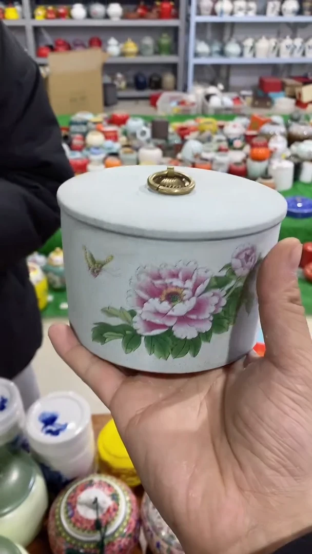 【闪购商品】罐（不带礼盒）陶瓷茶叶罐密封罐等