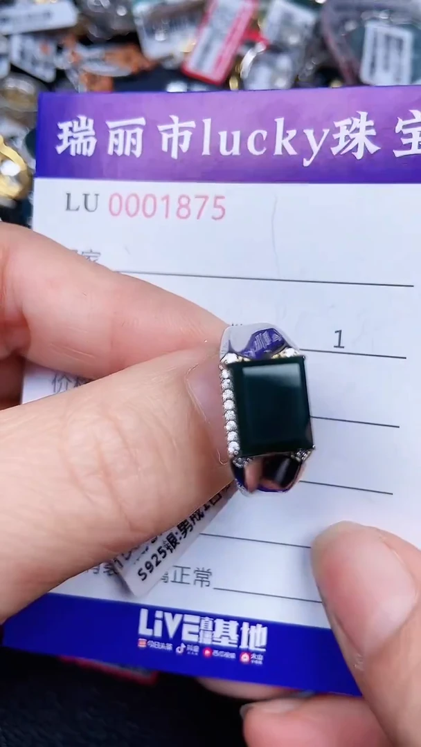 颈饰银S925镶嵌翡翠1875