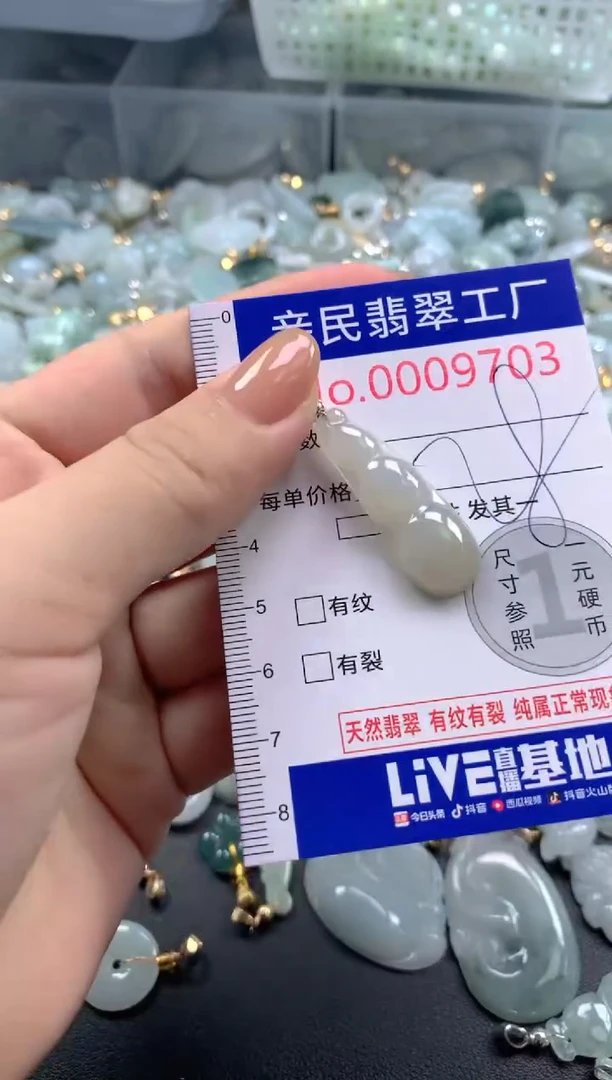 颈饰未镶嵌翡翠9703