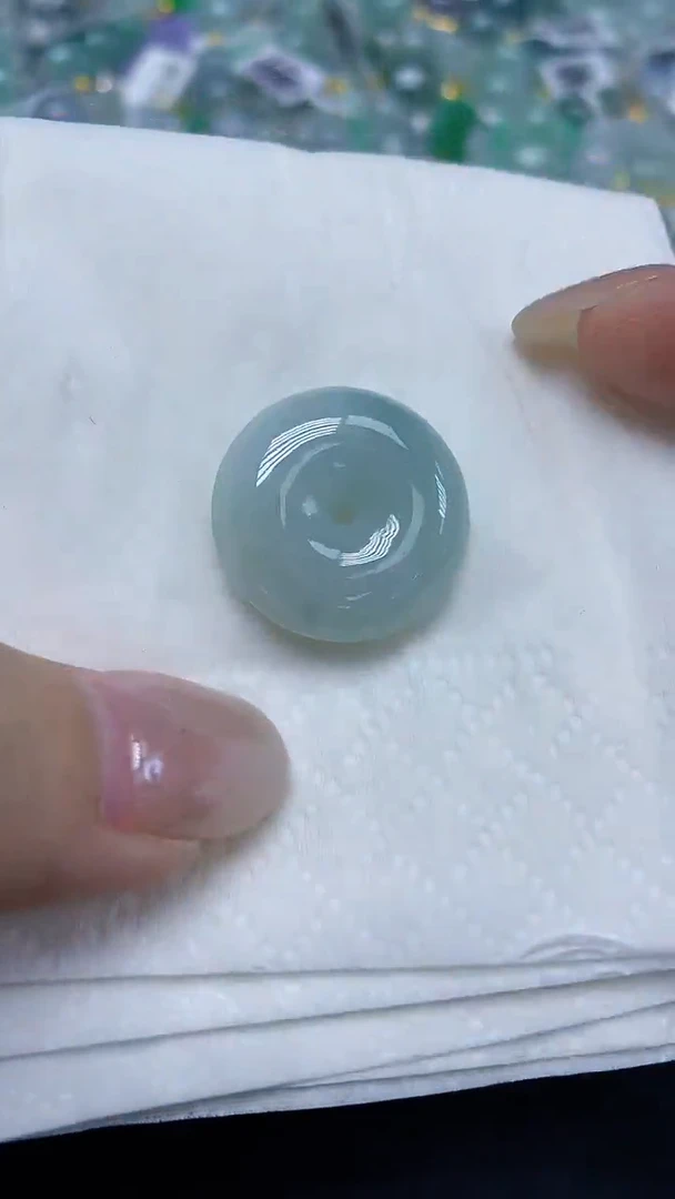 翡翠未镶嵌颈饰天然缅甸翡翠A货