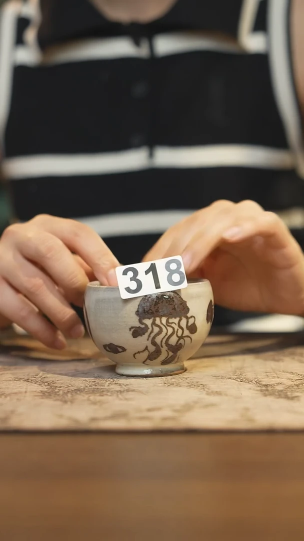 陶瓷茶器茶具主人杯318