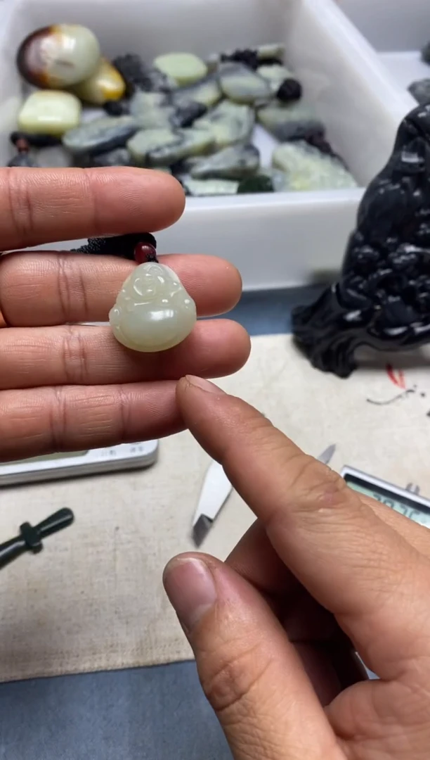 吊坠(不含链)未镶嵌和田玉1