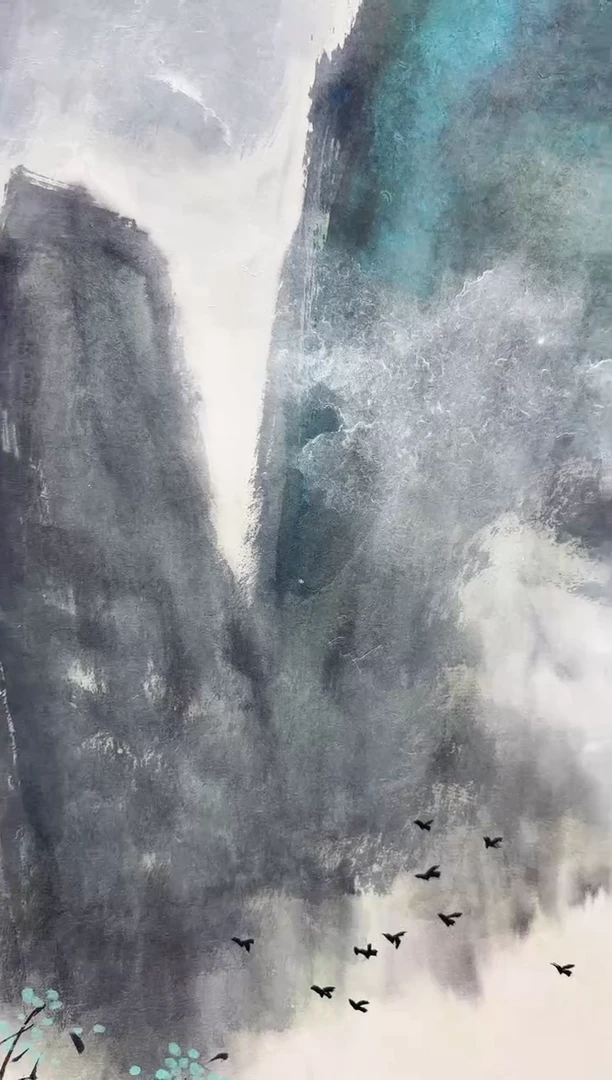 国画秦燕格国画手绘作品Y26