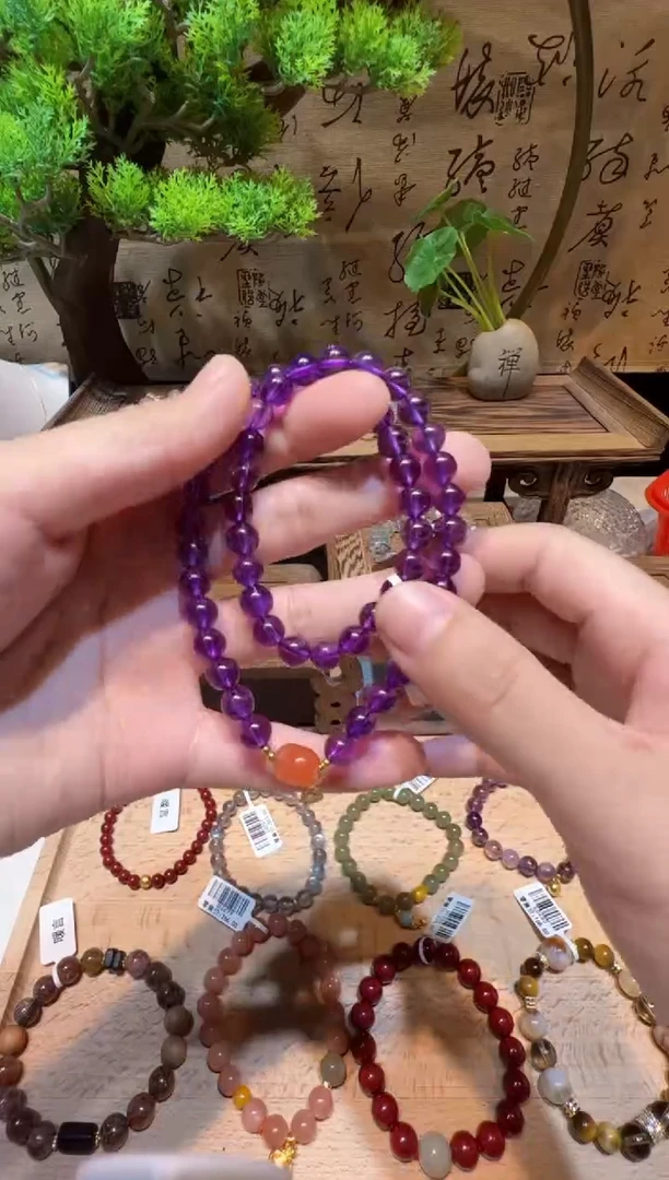 未镶嵌手串水晶手饰@@