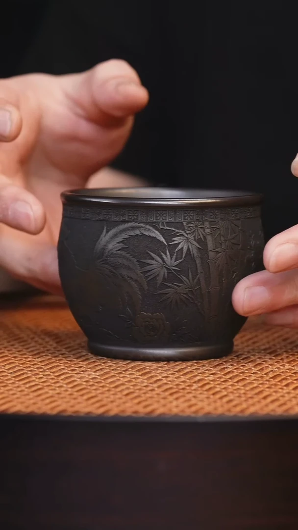 宜兴全手工紫砂杯