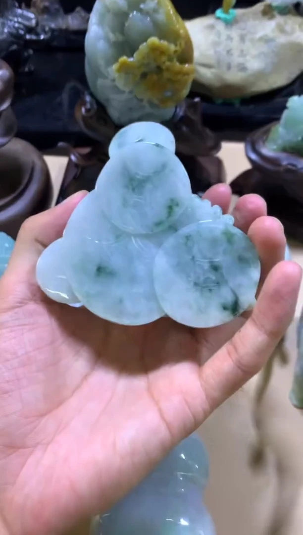 未镶嵌摆件翡翠用****3翡翠摆件