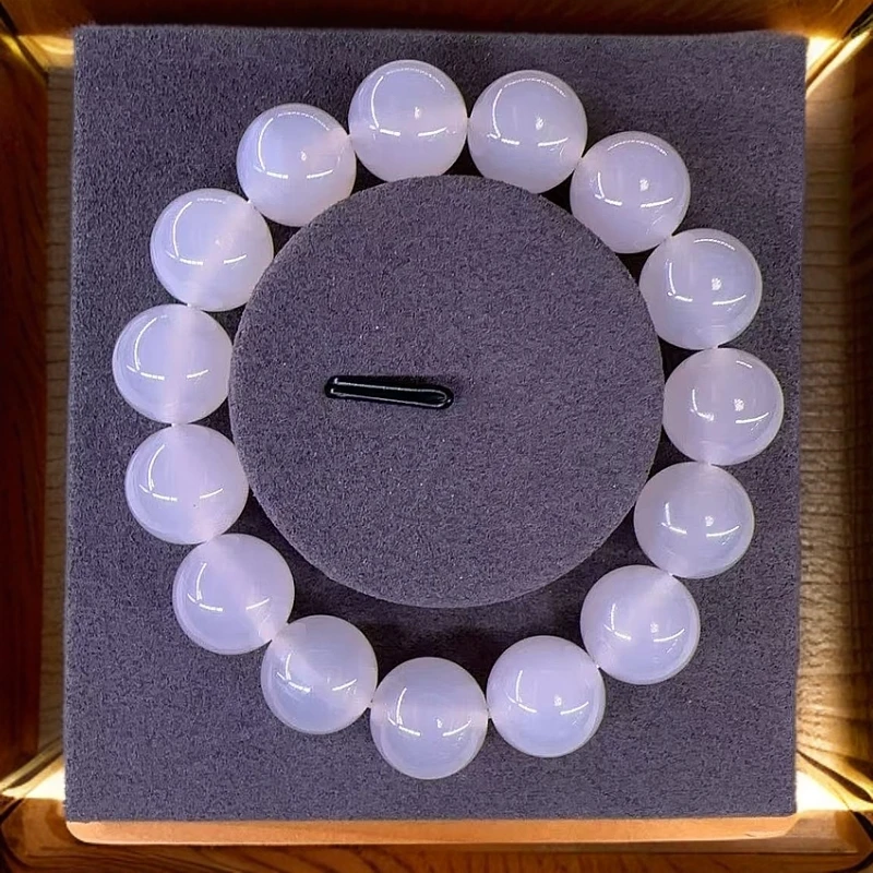 【孟总甄选】天然荔枝冻高端14手串 拍一发一