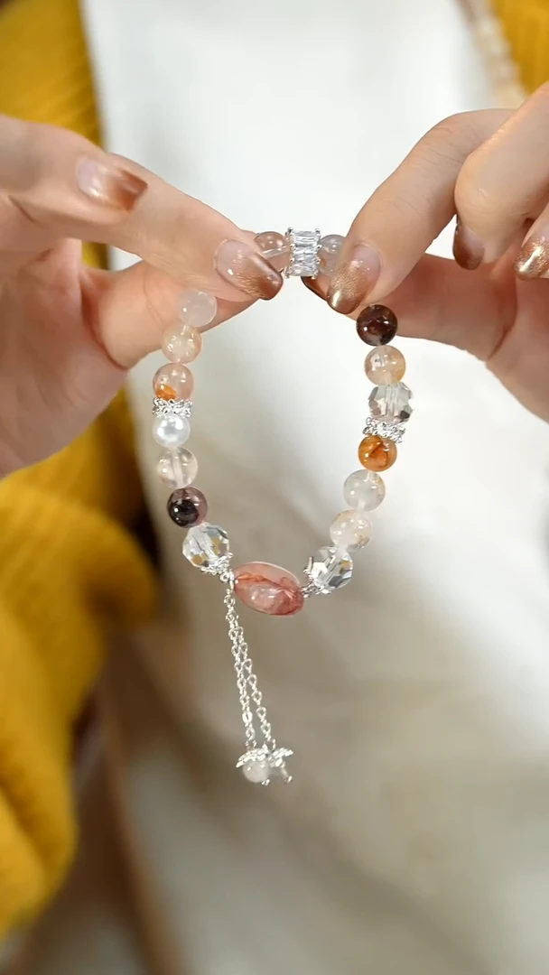 未镶嵌手串水晶DIY