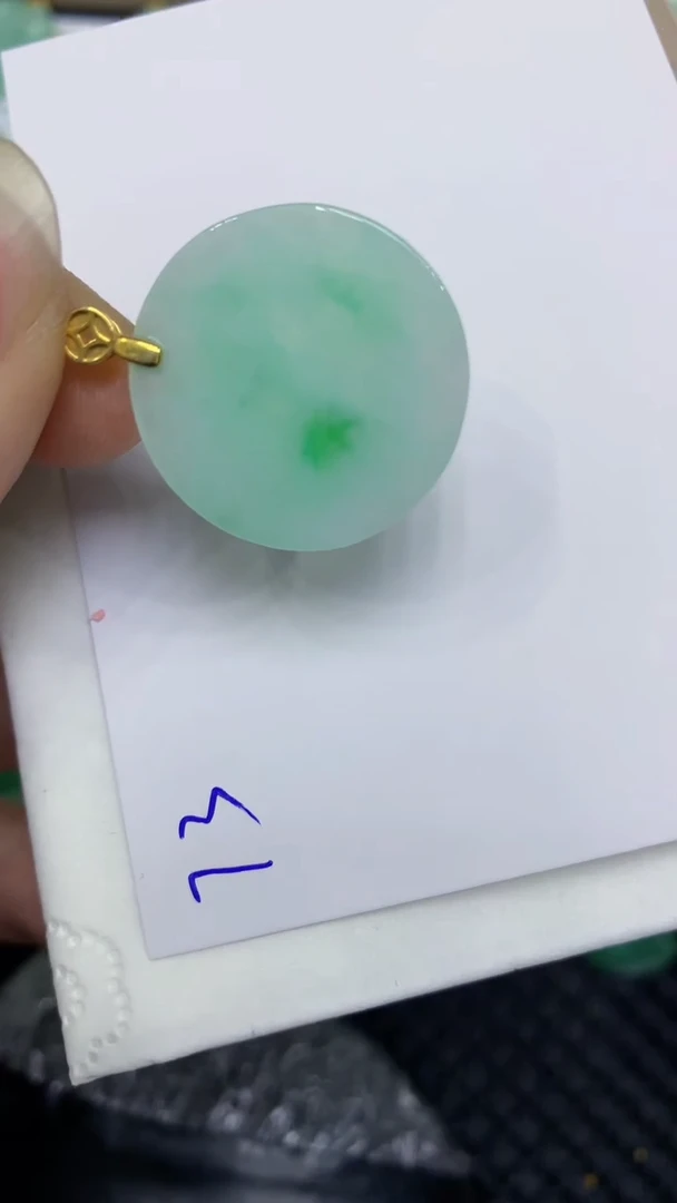 颈饰未镶嵌翡翠缅甸A货翡翠