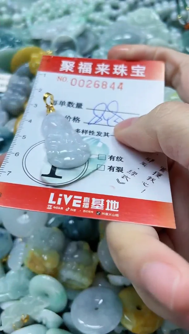 【闪购商品】翡翠颈饰未镶嵌闪购0026844