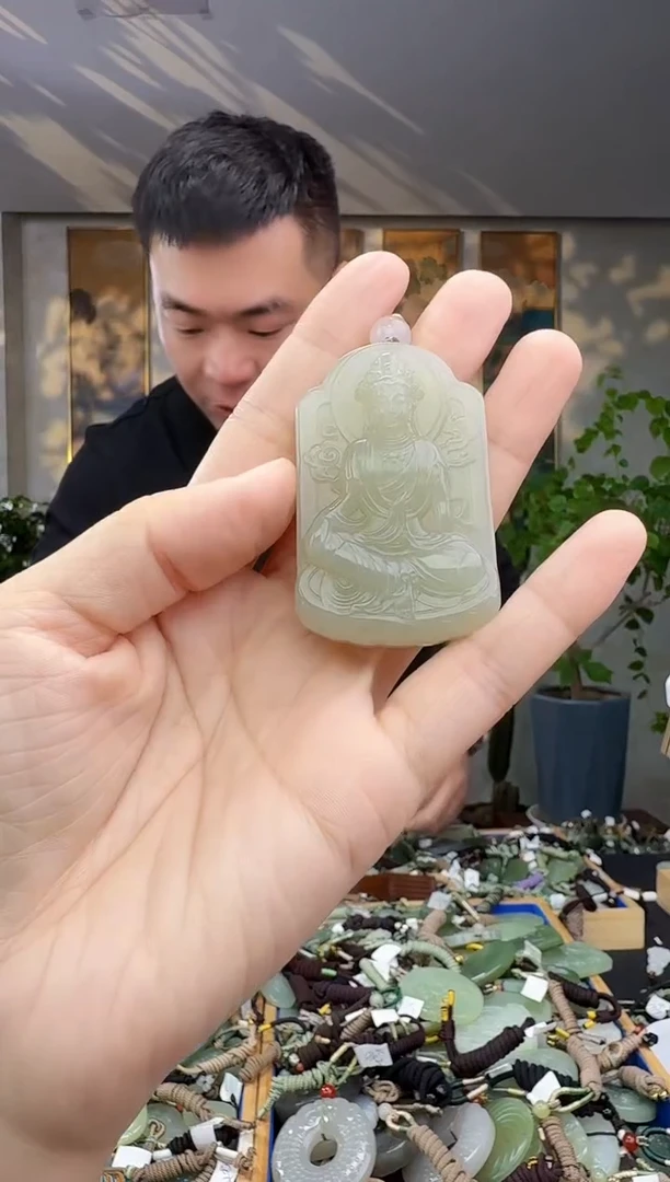 未镶嵌和田玉挂件拍一发一