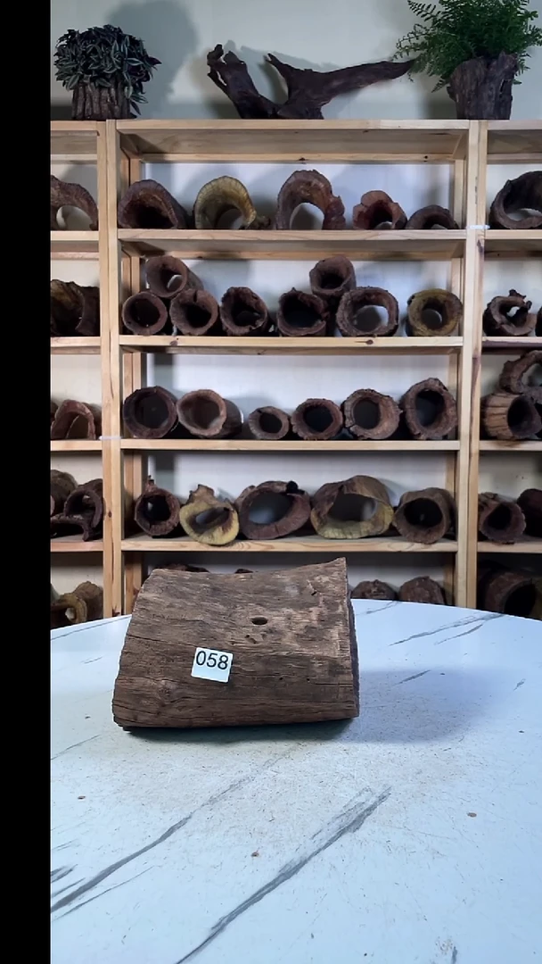 m****❁云南紫柚木造景沉木058