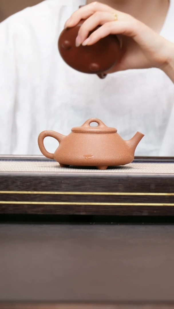 茶壶紫砂粗砂降坡 任瓢