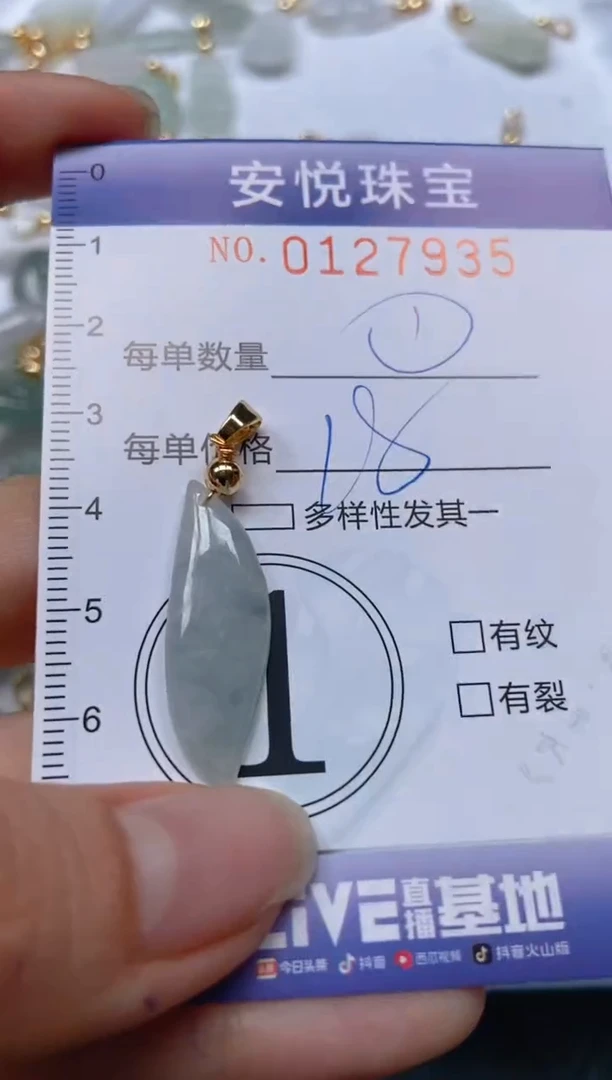 【闪购商品】翡翠颈饰未镶嵌闪购0127935