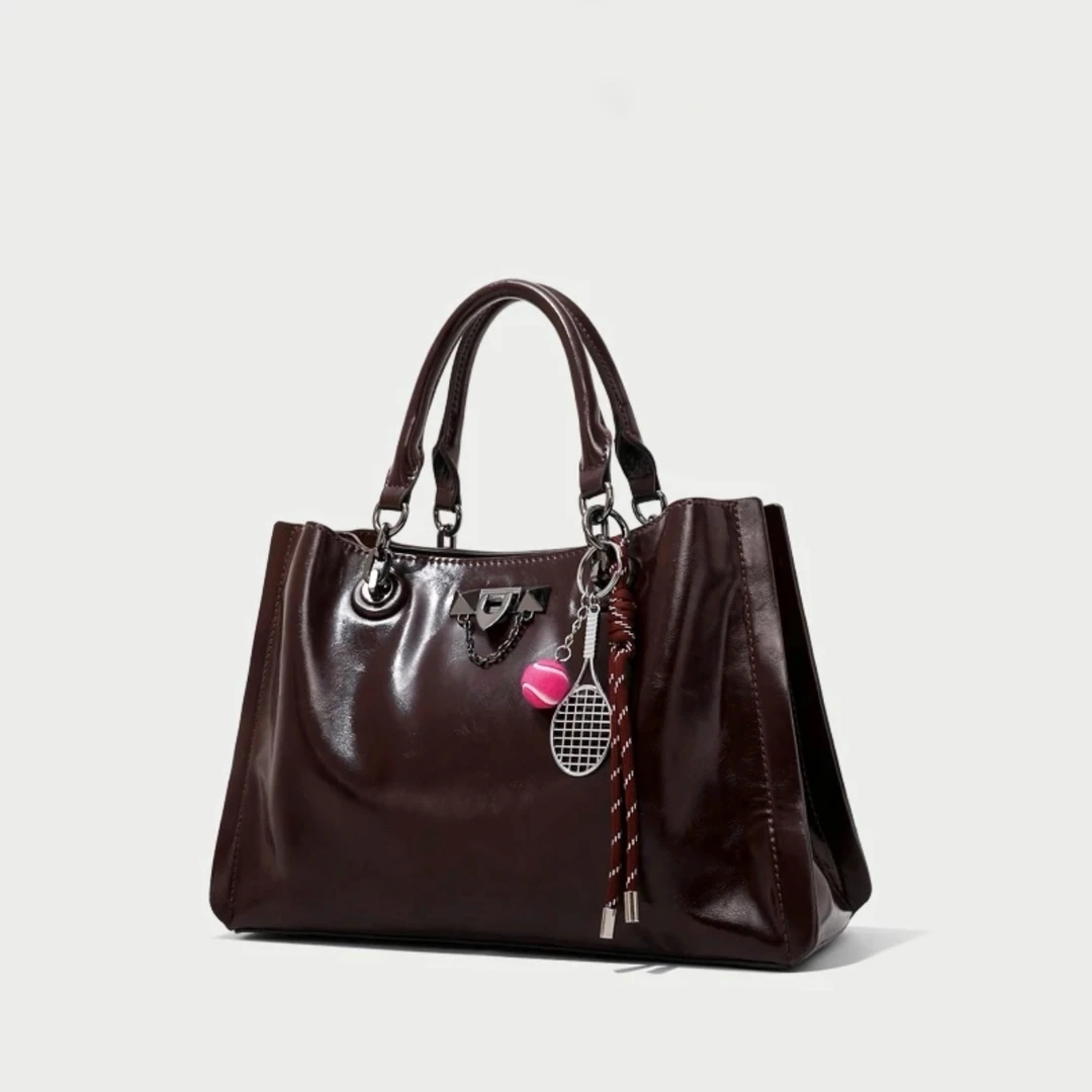 2025时尚新款手提单肩斜挎包9004（送挂件）