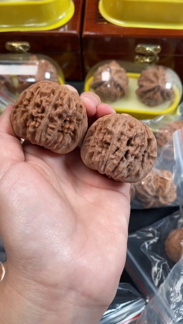 把件文玩核桃汉高楼42尺v533