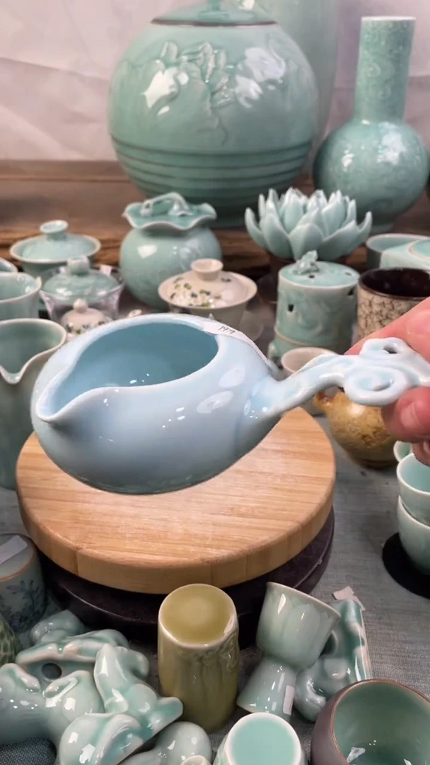 【闪购商品】特价福利 微瑕 慧仙青瓷