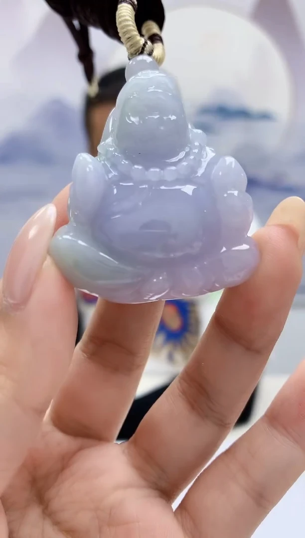 未镶嵌定制翡翠4898xx-毛货挂件48