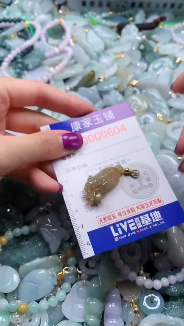 颈饰未镶嵌翡翠604