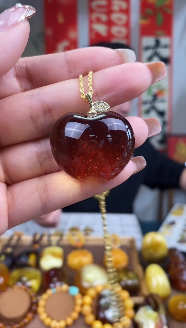 【闪购商品】琥珀裸石银S925镶嵌基地发货 一物一证 顺丰包邮