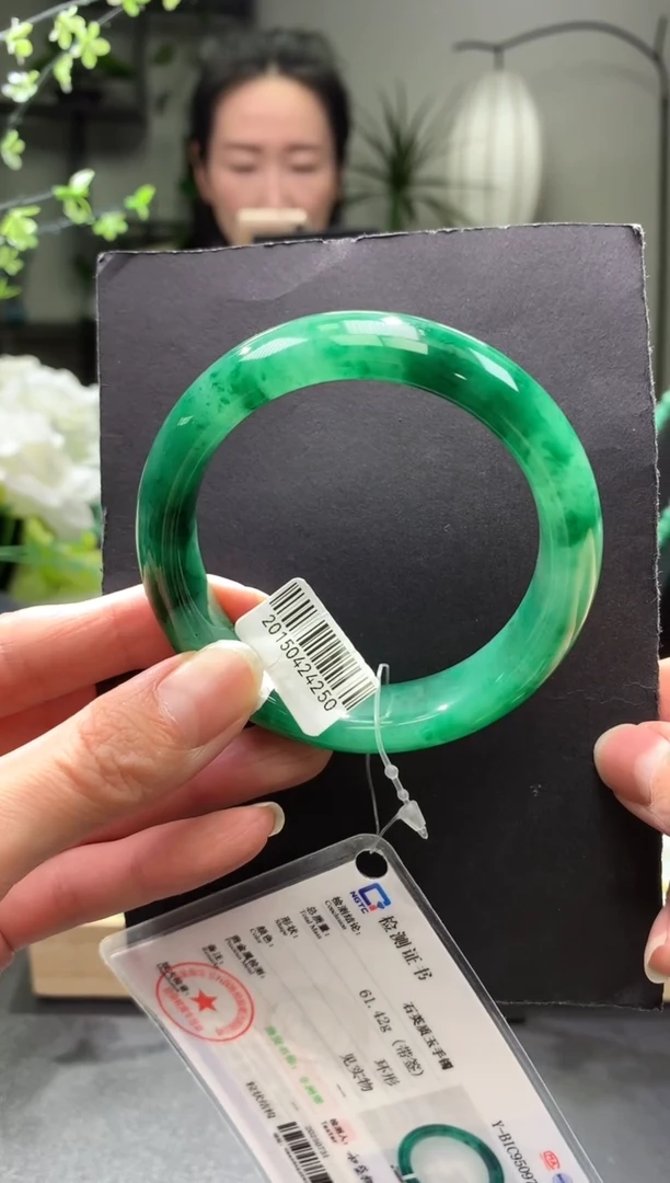 未镶嵌手镯石英质玉序号圈口56+