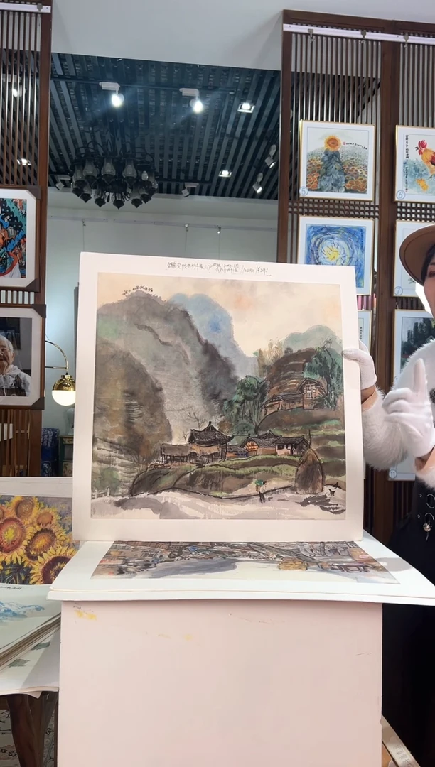 版画版画耿玉琨名章限量版画S