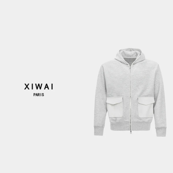 高级男装 秋冬新品24s男士简约舒适时尚保暖经典休闲夹克 0786