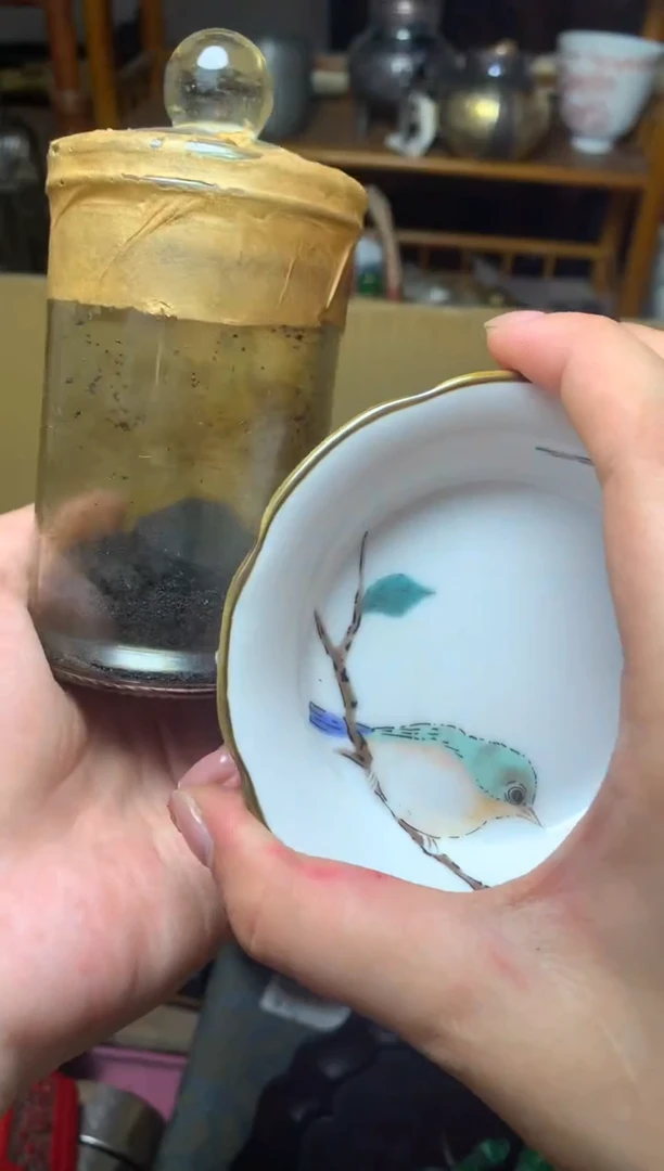 紫砂盖碗瓷器默认微瑕瓷器
