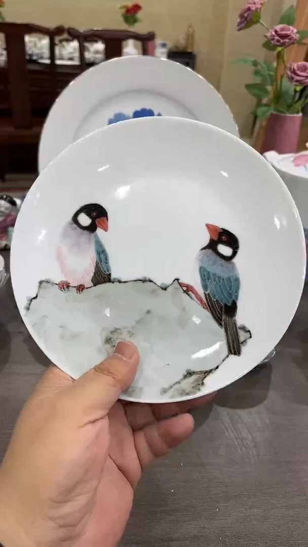 微瑕湖南醴陵釉下五彩陶瓷