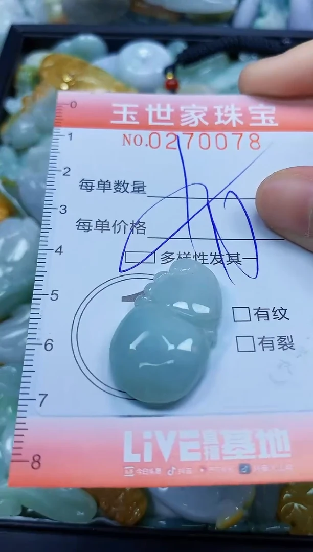 翡翠未镶嵌颈饰闪购0270078多样性发其一