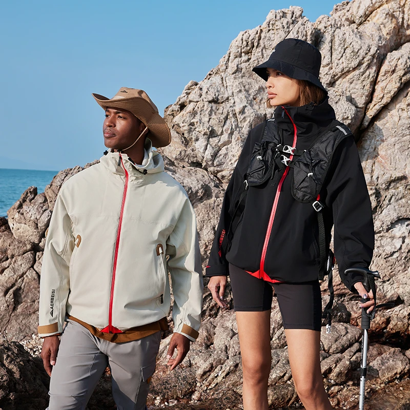 AERBEISI阿尔卑斯春户外运动硬壳登山徒步男女同款