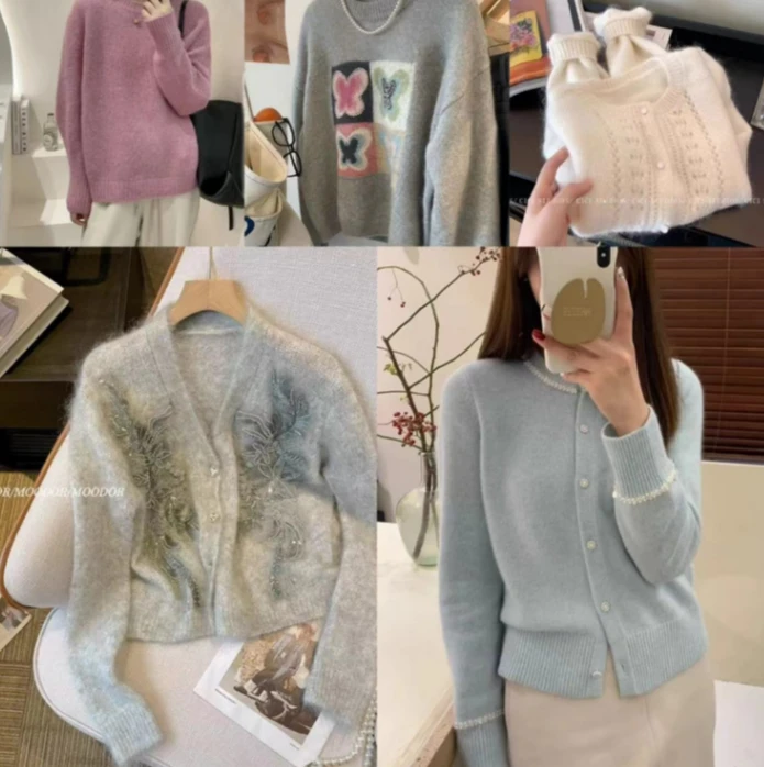 【福袋专拍】精美女装毛衣针织套头开衫352