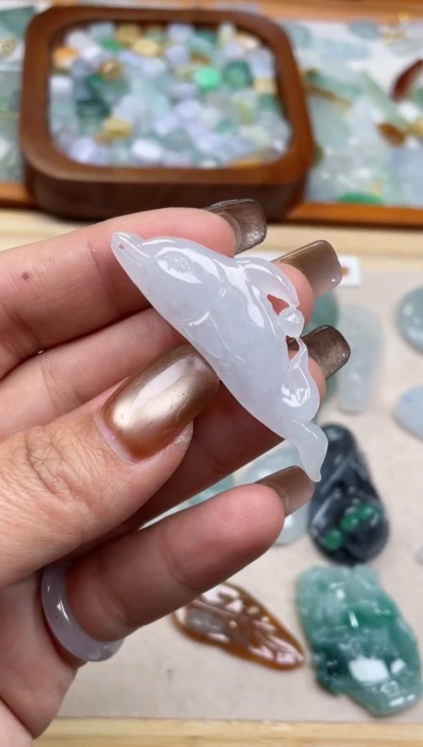 配石翡翠天然翡翠19