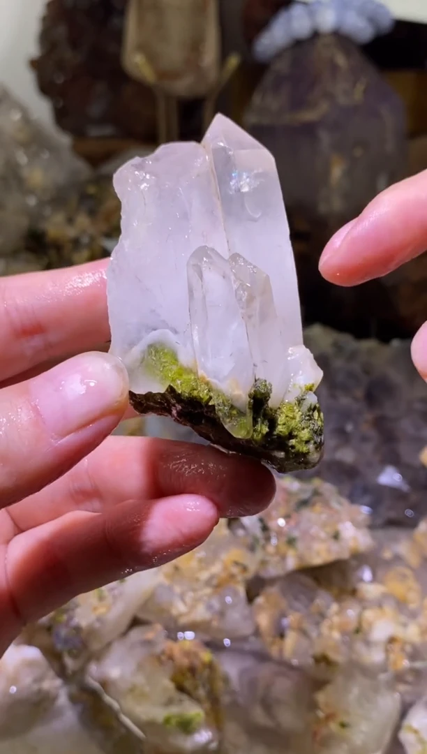 未镶嵌珠宝半成品水晶29号90g四川超七花园水晶