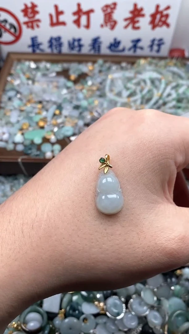 【闪购商品】翡翠颈饰未镶嵌新年快乐！