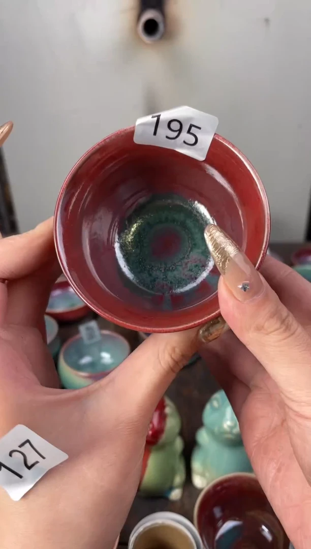 【闪购商品】摆件钧瓷手工茶器窑变