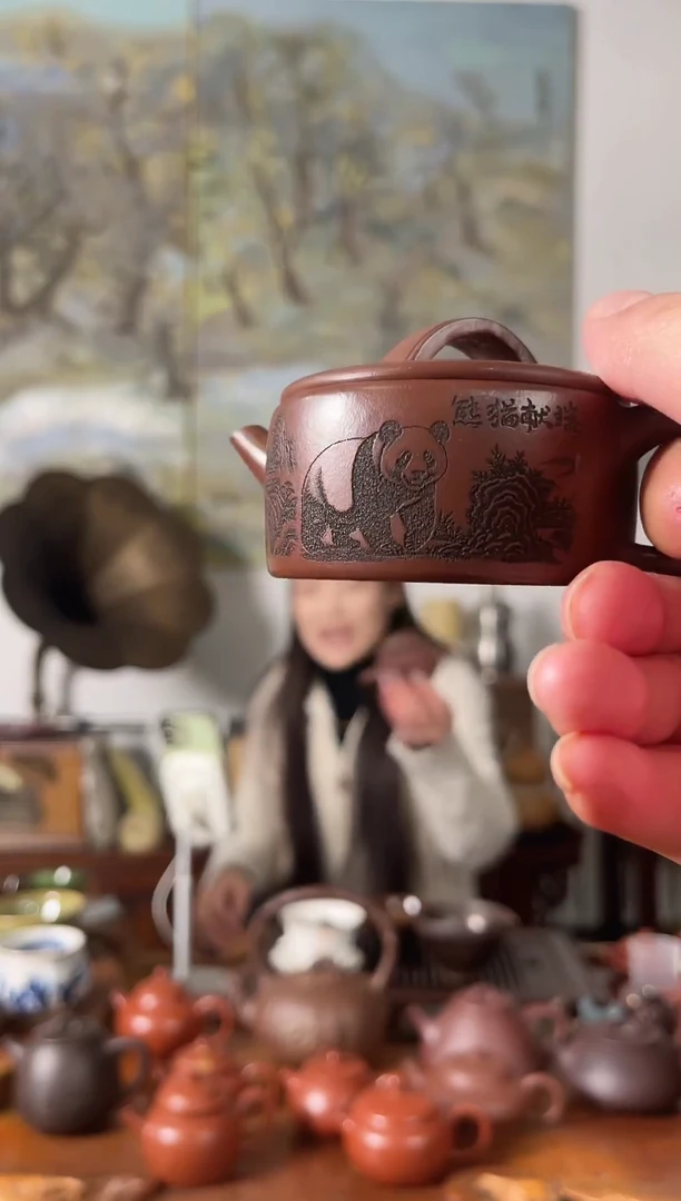 情**坨熊猫献瑞