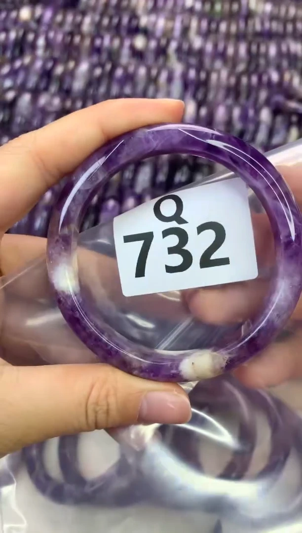 【闪购商品】水晶水晶手镯Q未镶嵌732-57