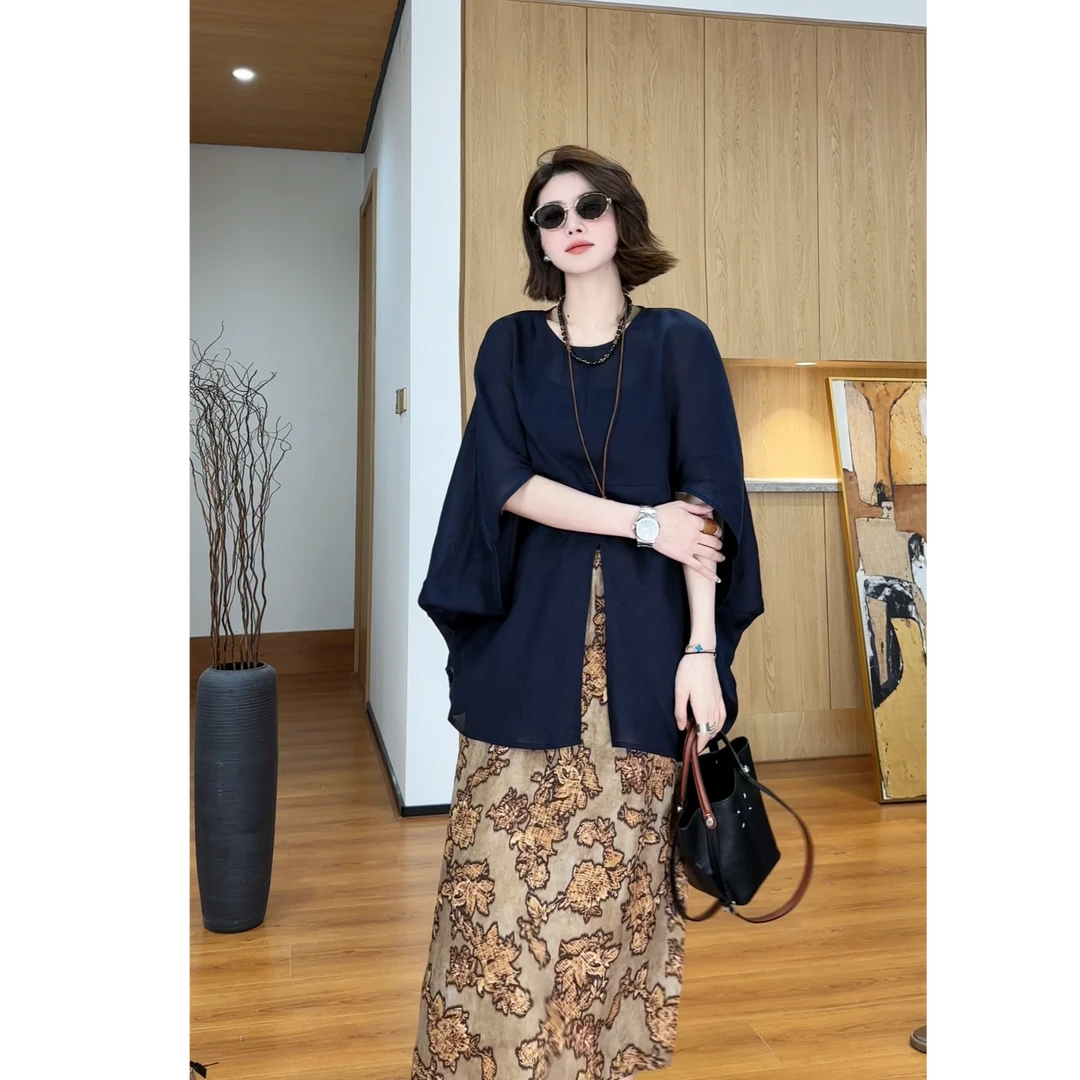 YYOUHAN 2025新款【线条画笔】 圆领原创设计百搭衬衫 2506C3330