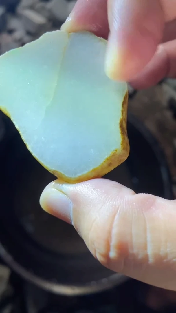 配石翡翠翡翠边角料未加工46