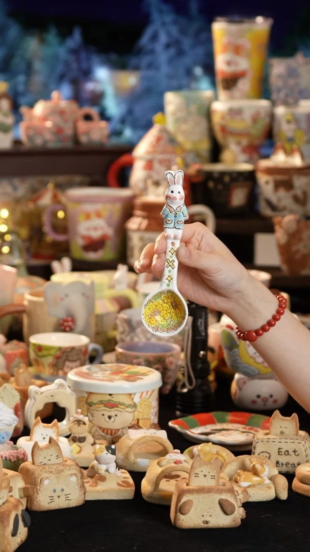 其他陶景德镇釉下彩手绘设计师款陶瓷