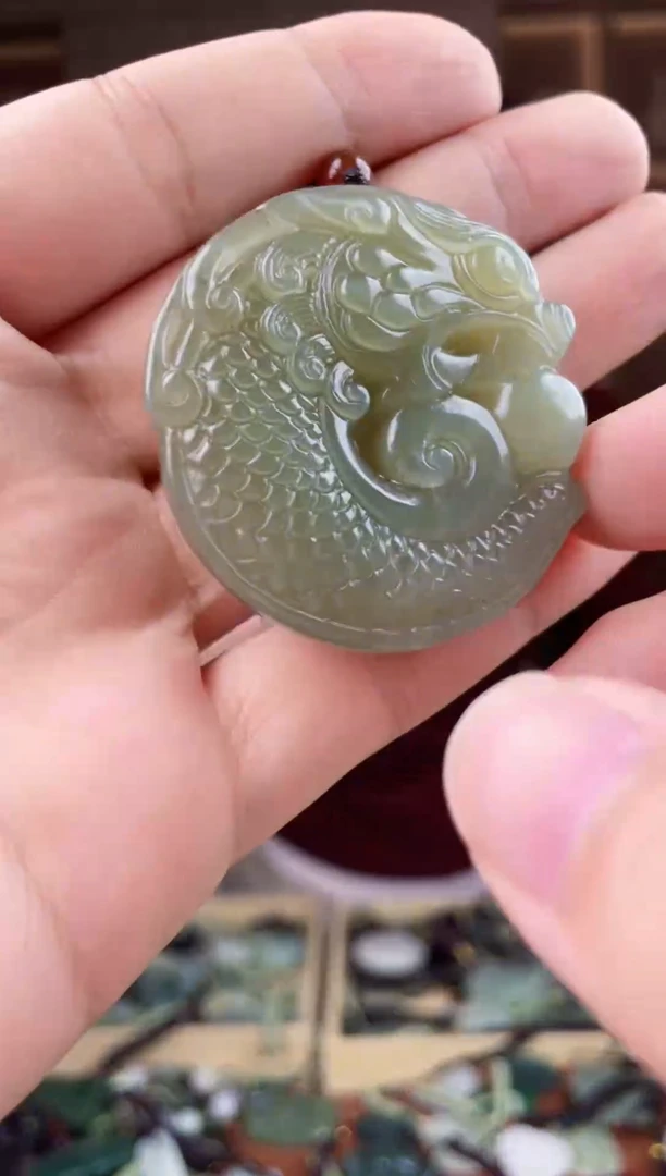 颈饰未镶嵌和田玉拍一发一，多样性发货