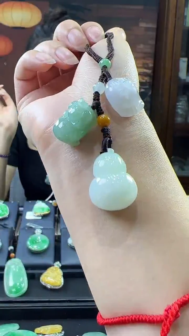 未镶嵌挂件翡翠包挂