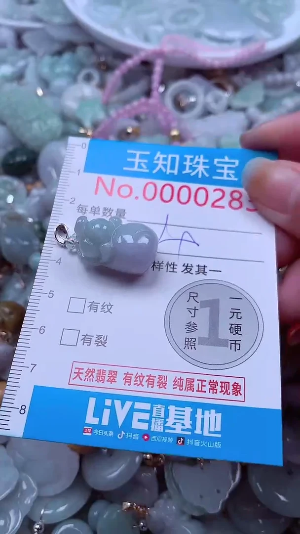 吊坠(不含链)未镶嵌翡翠283