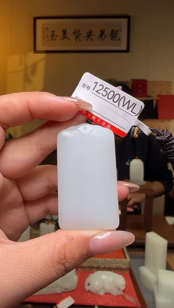 颈饰未镶嵌和田玉WL