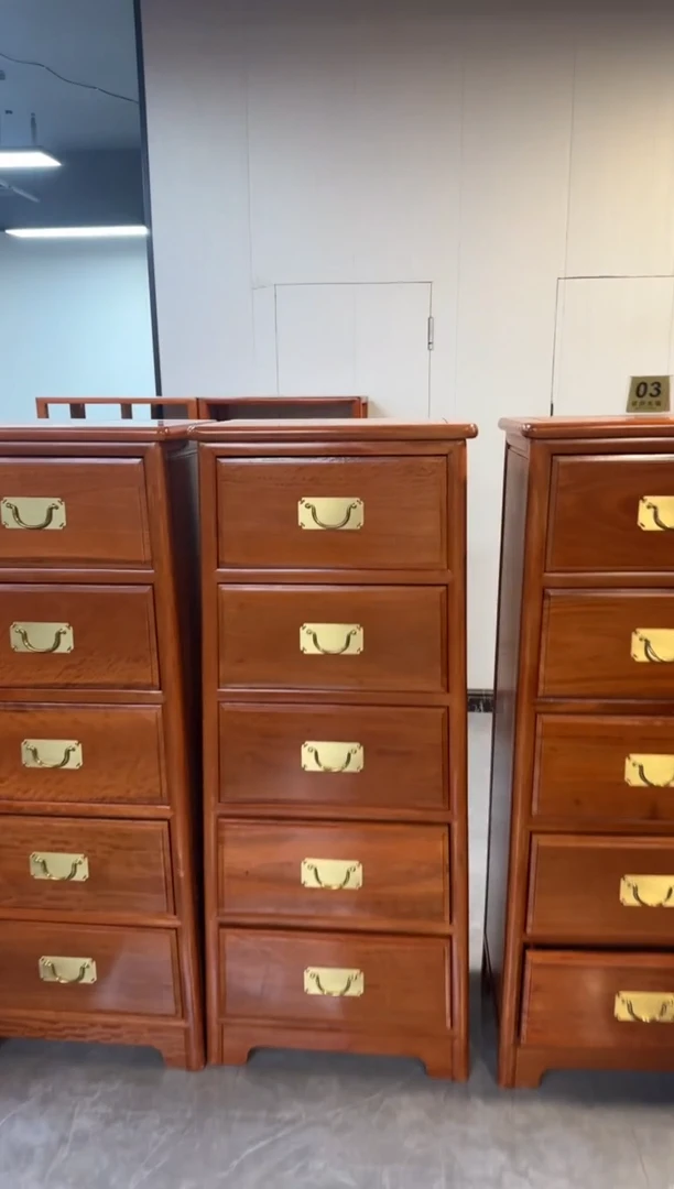 花梨木类柜类家具五斗高柜