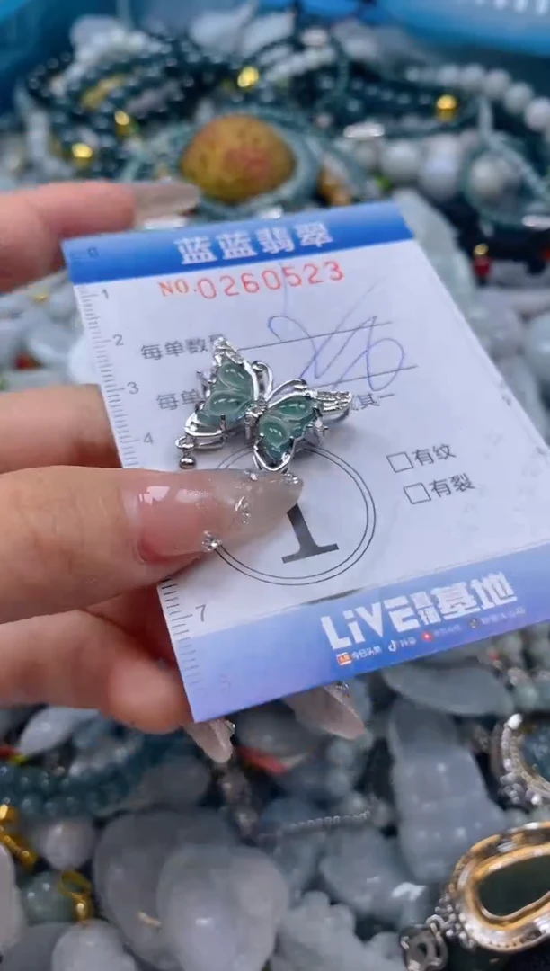 翡翠未镶嵌颈饰闪购0260523多样性发其一