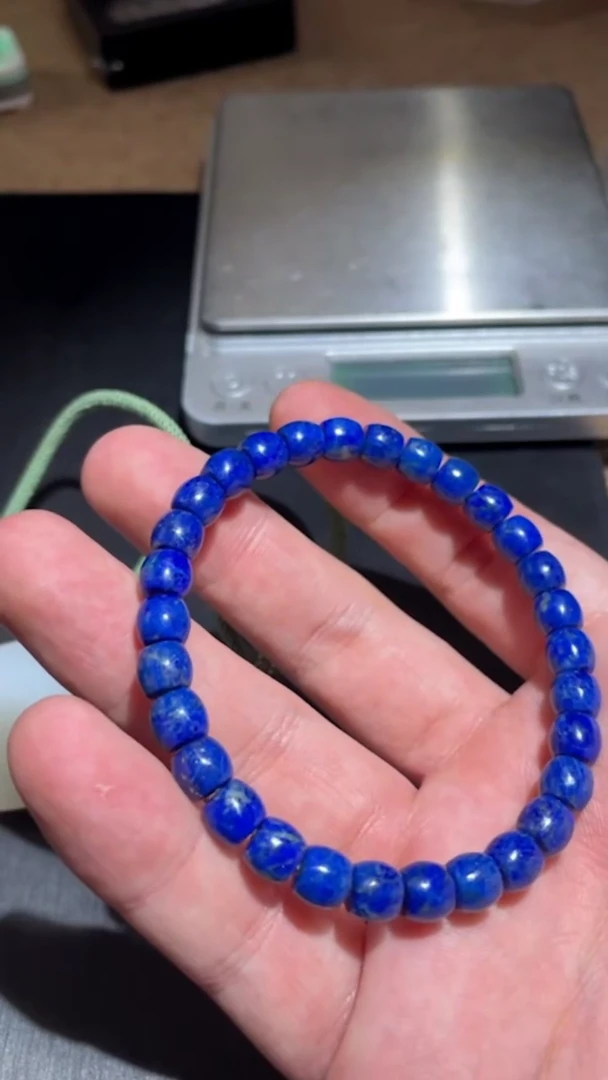 【闪购商品】青金石单圈手串未镶嵌29240112-03